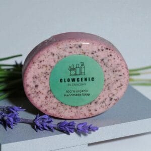 Lavender Scrub Organic Soap (80g)